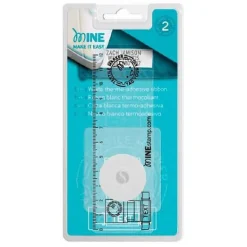 Recambio cinta con regla sello textil Mine