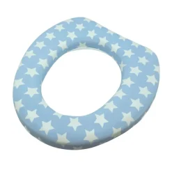 Reductor WC acolchado Estrellas Azul