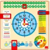 Reloj y Calendario Escolar Catalán