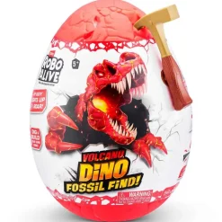 Robo Alive Volcano Dinosaurio Fossil Find Surtido
