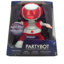 Robot Bailarín Rojo Party Bot