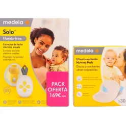 Sacaleches Hands Free + Pack Discos Absorbentes