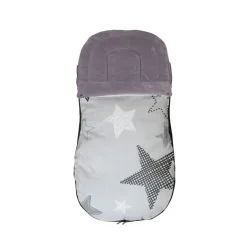 Saco Polar Silla Universal Estrellas Gris