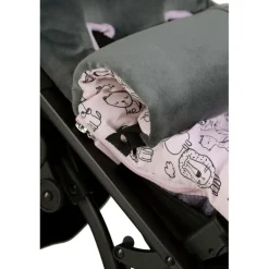 Saco Universal Silla Paseo Animalitos Rosa