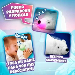 Salva al Oso Polar Peluche Interactivo