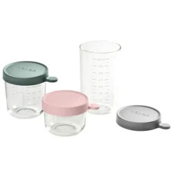 Set 3 botes cristal 150-250-400 ml surtido