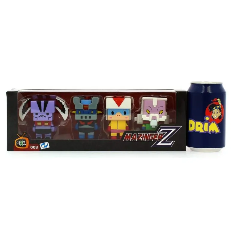Set 4 Figuras Mazinger Z 7cm
