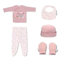 Set 5 Piezas 1º Puesta Zorro Rosa