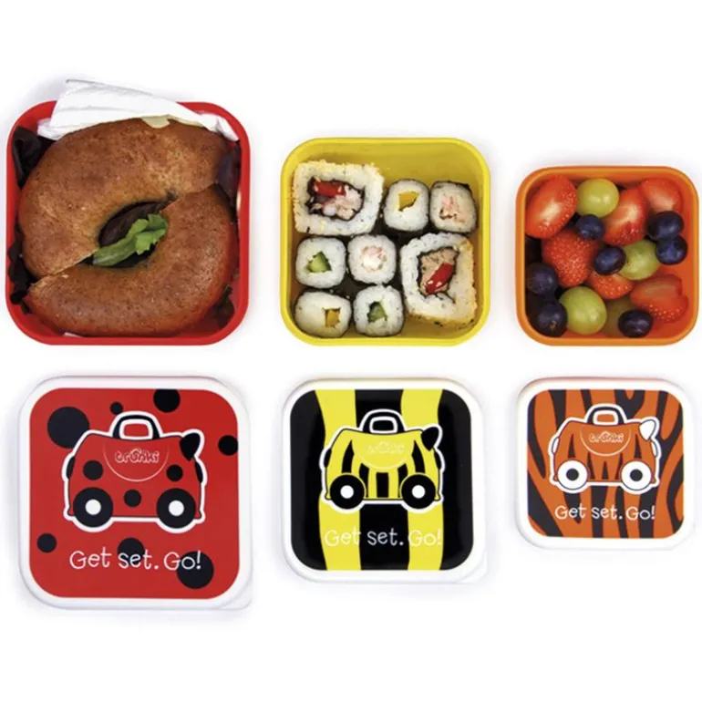 Set 3 Sandwicheras Animals Rojo