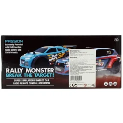 Set de Coches R/C Rally Monster 1:26