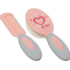 Set de Peine y Cepillo Rosa