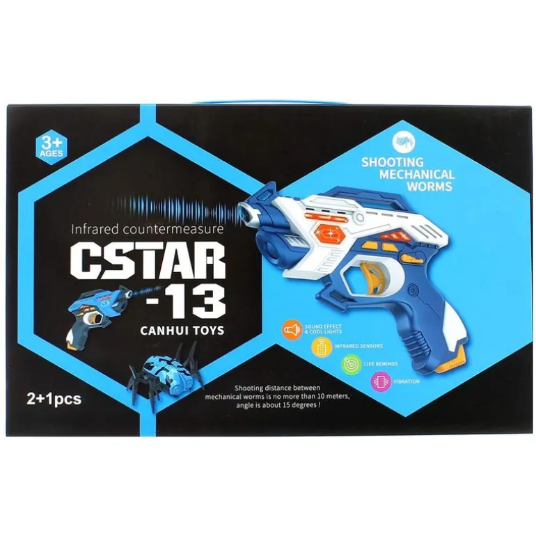 Set de Pistolas Espaciales con Araña