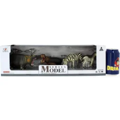 Set Figuras Cebras y Hipopótamos