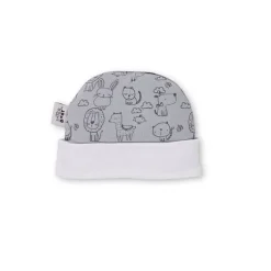 Set Nacimiento de 0-6m 5 piezas Animals Gris