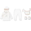 Set Nacimiento de 0-6m 5 piezas Dino Beige