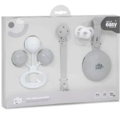 Set Regalo 4 Piezas Silicona Gris