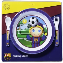 Set Vajilla 3 Piezas del Gusyluz Barça