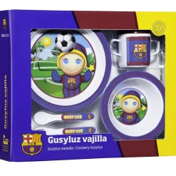 Set Vajilla 6 pzas Gusy Barça