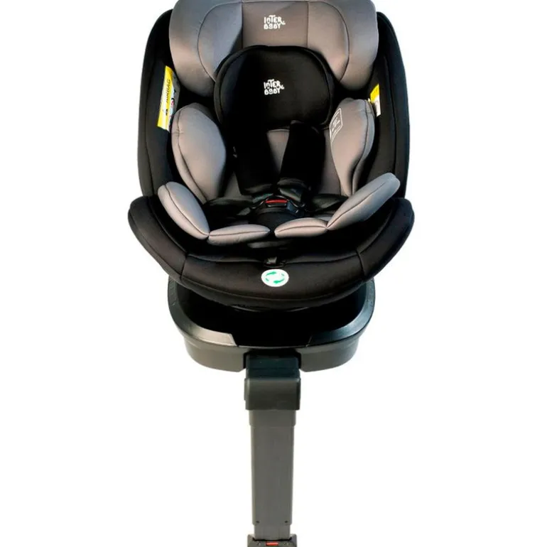 Silla coche Alea 40-150cm c/ pata Gris