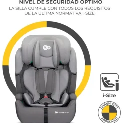 Silla coche Comfort Up i-Size 75-150 Gris