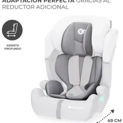Silla coche Comfort Up i-Size 75-150 Gris