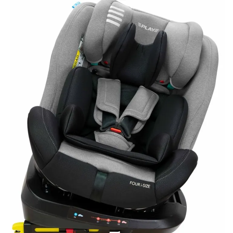 Silla coche Four Isize 40-135cm c/ toptether Grey