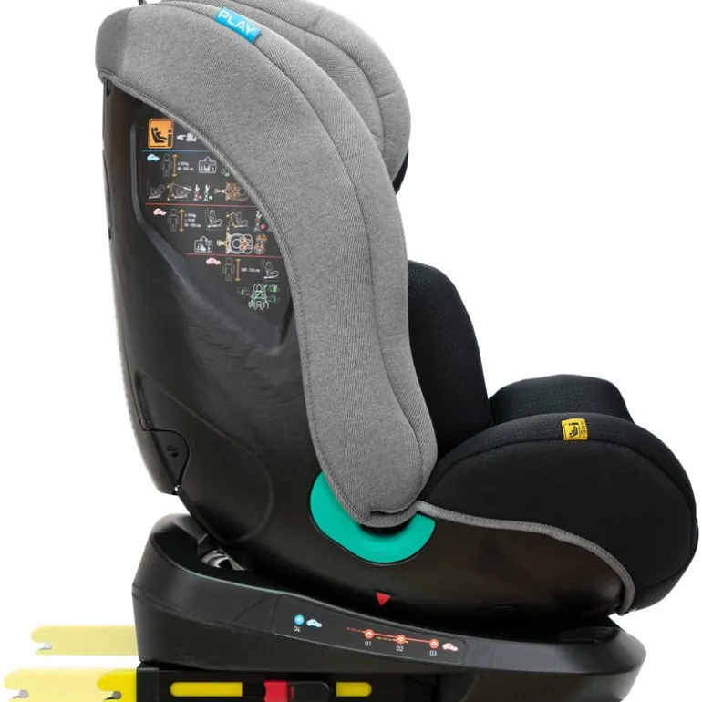 Silla coche Four Isize 40-135cm c/ toptether Grey