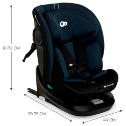 Silla coche I-Grow i-Size 40-150 Top Tether Black + Regalo
