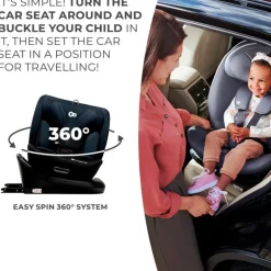 Silla coche I-Grow i-Size 40-150 Top Tether Black + Regalo