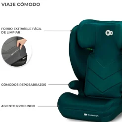 Silla coche I-Spark 2 en 1 de 100-150cm Verde