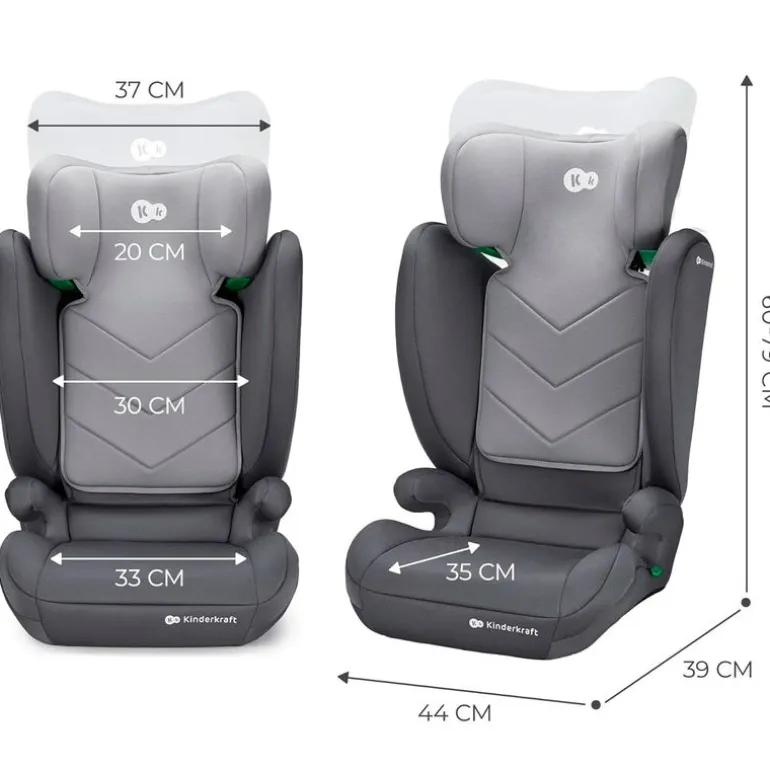 Silla coche I-Spark 2 en 1 de100-150cm Gris