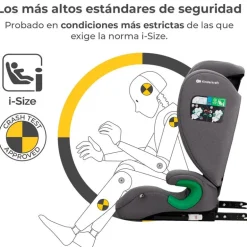 Silla coche Junior Isize 100-150 Grey