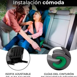 Silla coche Junior Isize 100-150 Grey