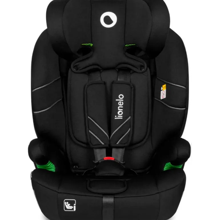 Silla coche Levi 76-150cm c/cinturon Black Carbon