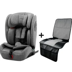 Silla coche Maka Ifix 76-150 cm Gris Melange + Regalo