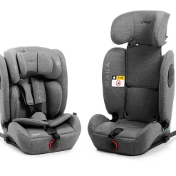Silla coche Maka Ifix 76-150 cm Gris Melange + Regalo