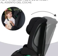 Silla coche Safety Fix 2 76-150 Negra