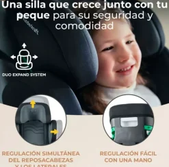 Silla coche Xpand 2 Isize 100-150 cm Black