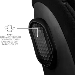 Silla coche Xrider2 I-Size 40-150 cm c/pata Negra + Regalo