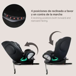 Silla de coche Pax de 40-150cm c/ Pata Gris