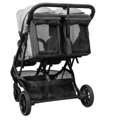 Silla Gemelar Tour Twin Max + 2 capazos Green