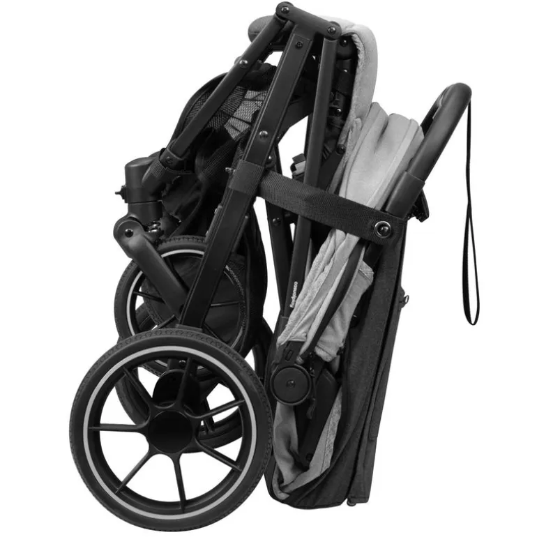 Silla Gemelar Tour Twin Max + 2 capazos Grey