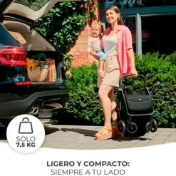 Silla paseo Apino 22kg Beige