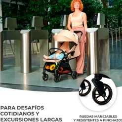 Silla paseo Apino 22kg Gris