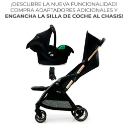 Silla paseo Apino 22kg Gris