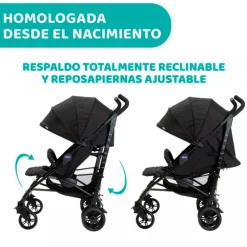 Silla paseo Lite Way 4 +0m Jet Black