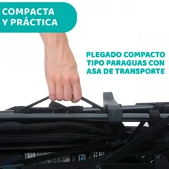 Silla paseo Lite Way 4 +0m Jet Black