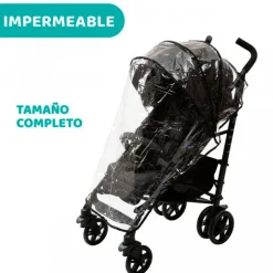 Silla paseo Lite Way 4 +0m Jet Black