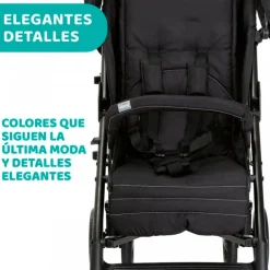 Silla paseo Lite Way 4 +0m Jet Black