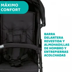 Silla paseo Lite Way 4 +0m Jet Black